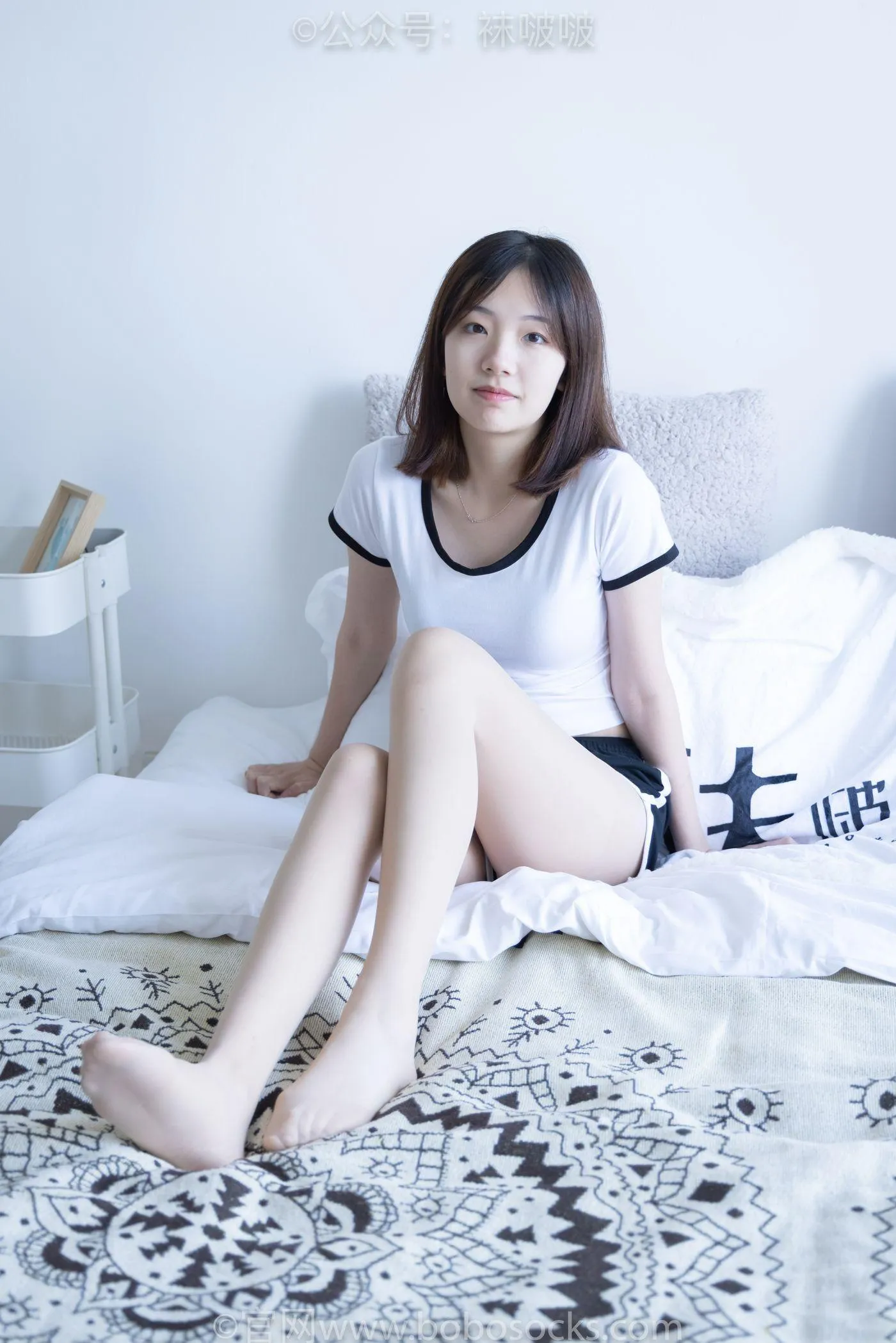 [BoBoSocks袜啵啵]NO.026 小甜豆-体操服、空军一号、白棉袜、肉丝 [149P]插图3